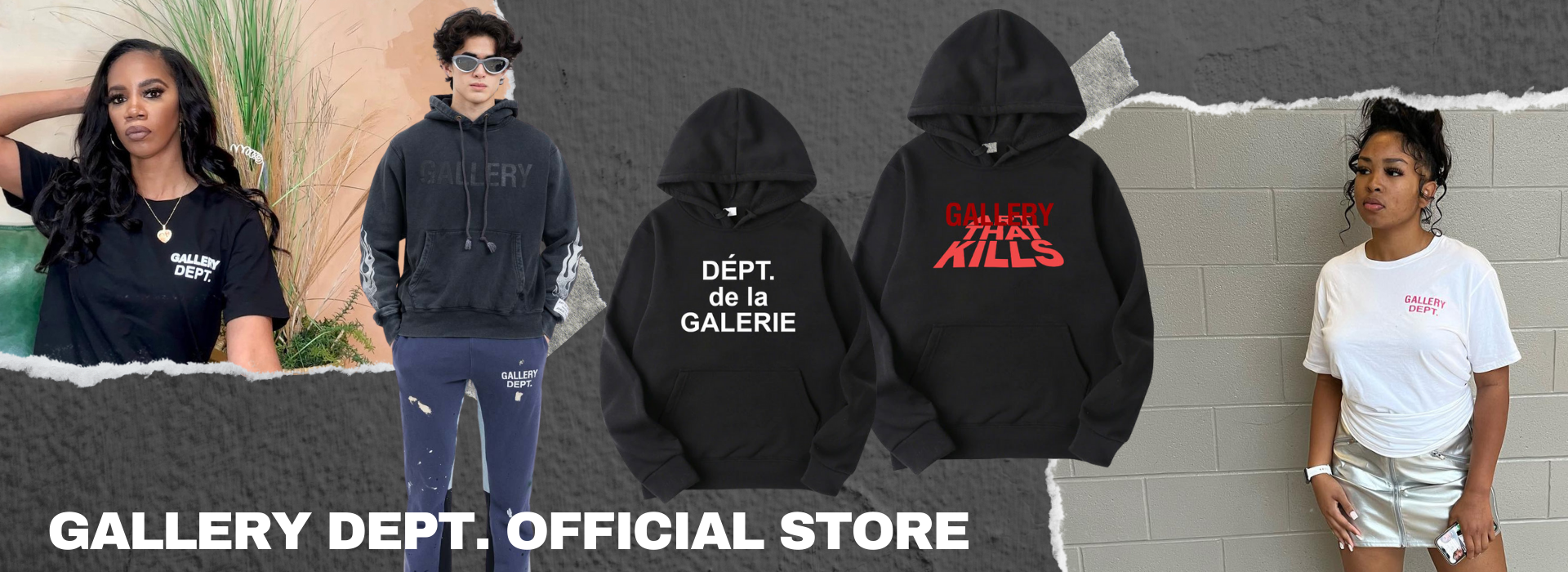 shop the gallety dept clothing at our official store banner